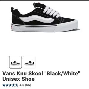 Vans Knu Skool Black and White Sneakers 
******New WITH TAGS and BoX*******
